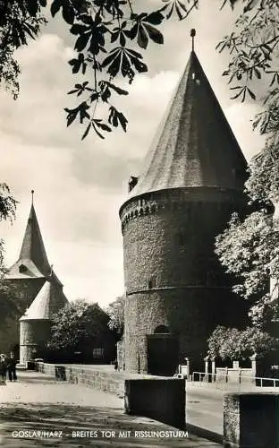 Germany Goslar am Harz Breites Tor mit Risslingturm
