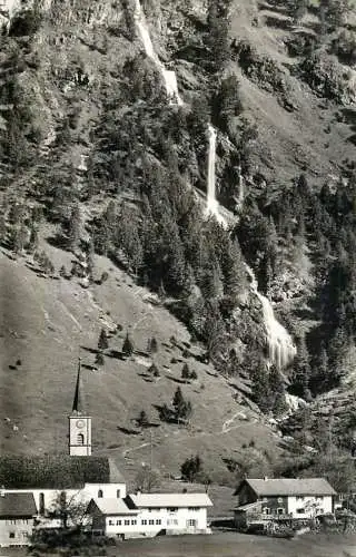 Germany Hinterstein mit Zipfelsalper Wasserfalle