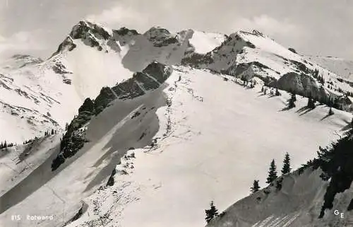 Germany Rotwand mountain scenery snow-covered landscape
