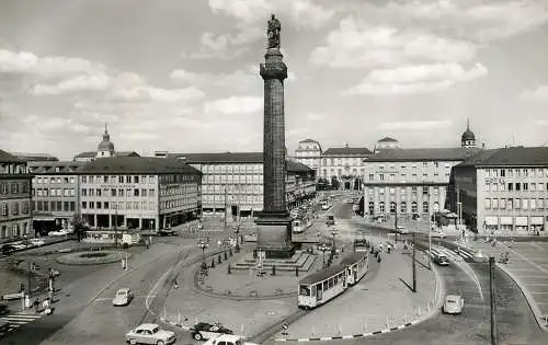 Germany Darmstadt Luisenplatz Tor zu  Odenwald u. Bergstrasse