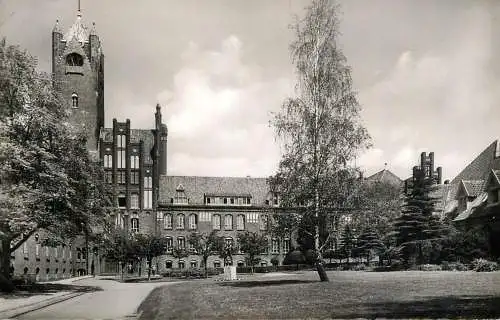 Germany Flensburg-Murwik Marienschule Innenhof