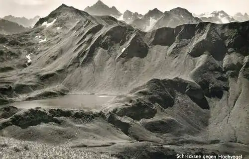 Germany Schrecksee gegen Hochvogel