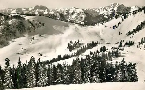 Germany Firstalm mit 3-Tannen-Abfahrt gegen Guffert und Risserkogel