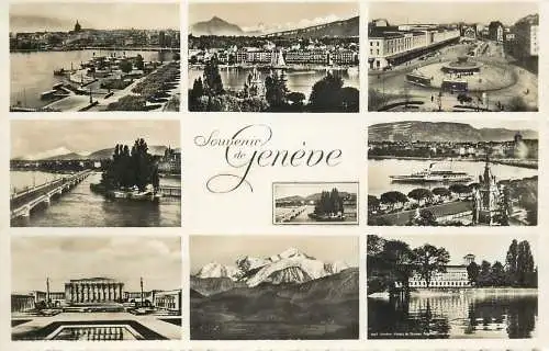 Switzerland Souvenir de Geneve