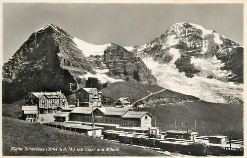 Switzerland Kleine Scheidegg mit Eiger und Monch