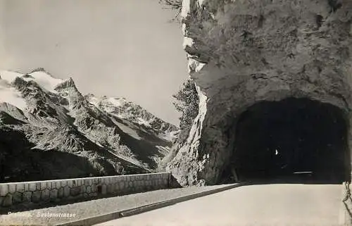 Switzerland Sustenstrasse mountain tunnel road