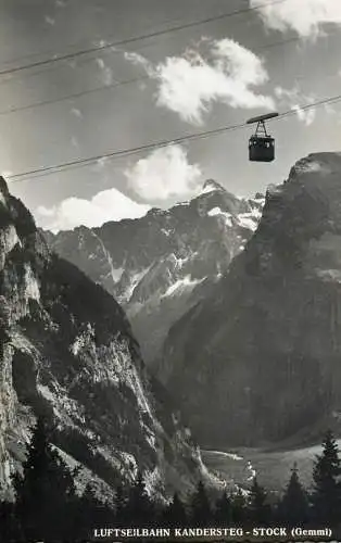 Switzerland Luftseilbahn Kandersteg-Stock (Gemmipass)