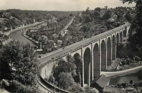 France Dinan La Vallee de la Rance & le Viaduc de Lanvallay