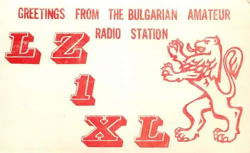 Bulgaria Radio Amateur QSL Post Card Y03CD LZ1XL 1986