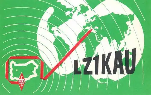 Bulgaria Radio Amateur QSL Post Card Y03CD LZ1KAU 1983