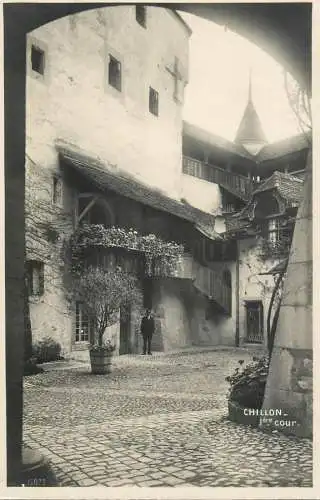 Switzerland Chillon 1st courtyard