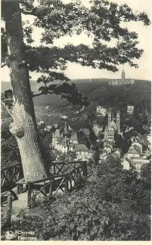 Luxembourg Clervaux panorama