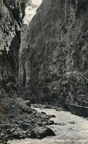 Switzerland Grindelwald Lutschinenschlucht