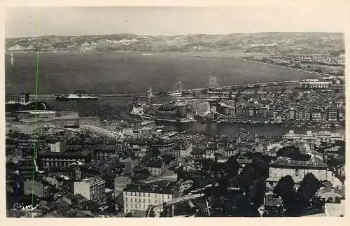 France Marseille vue panoramique Entree des Ports