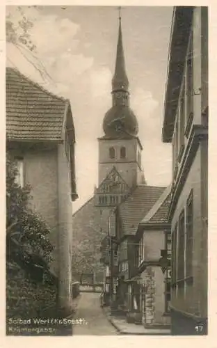 Germany Bad Werl Kreis Soest Kramergasse