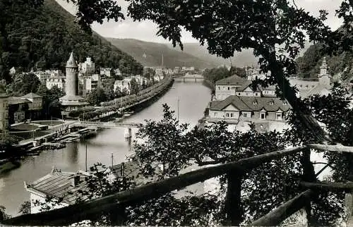 Germany Bad Ems Blick auf das Kurviertel