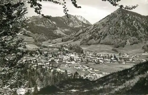 Germany Ruhpolding mit Hochfelln und Westernberg
