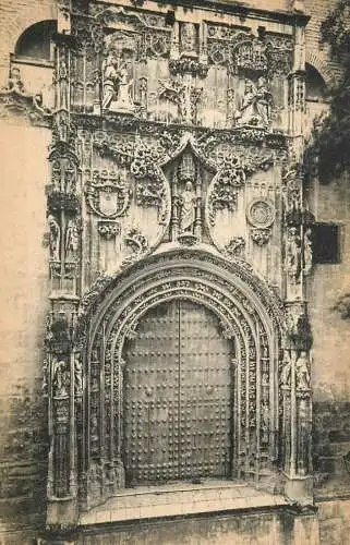 Spain Malaga Portada Iglesia Parroquial Sagrario