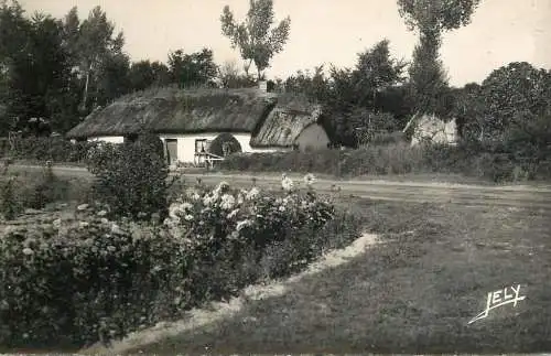 France Saint Jean de Monts (Vendee) typical countryside cottage
