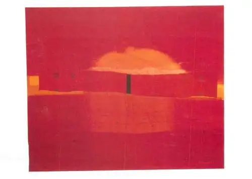 Fine arts postcard painting Uta Dorra Wunden Eine Annaherung an ein verdrangtes Thema
