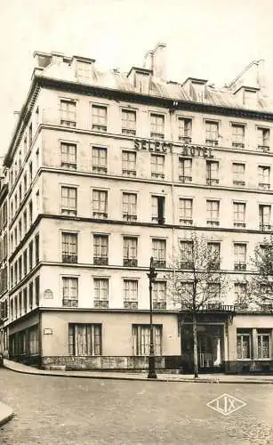 France Paris Place de la Sorbonne Quartier Latin Select Hotel
