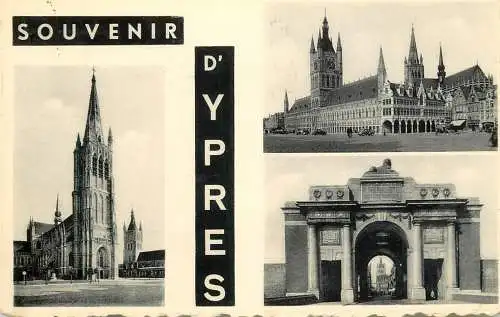 Belgium Souvenir d'Ypres
