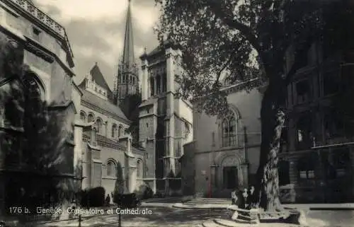 Switzerland Geneve Consistoire & Cathedrale