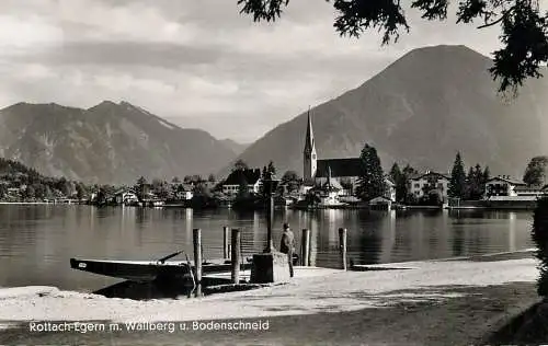 Germany Rottach-Egern mit Wallberg und Bodenschneid