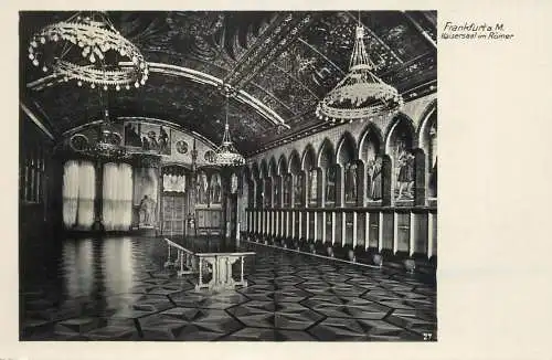 Germany Frankfurt am Main Kaisersaal im Romer