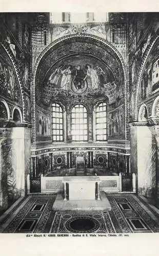 Italy Ravenna Basilica di S Vitale Interno, L'Abside