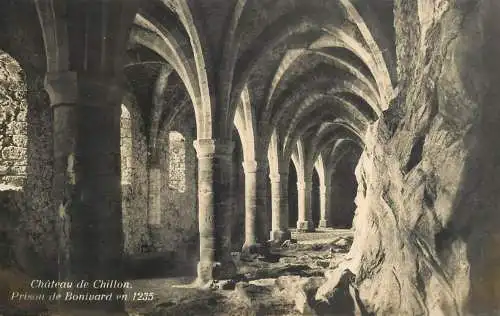 Switzerland Chateau de Chillon Prison de Bonivard