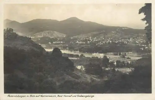 Germany Rolandsbogen panoramic view