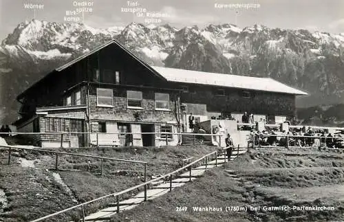 Germany Garmisch-Partenkirchen Wankhaus