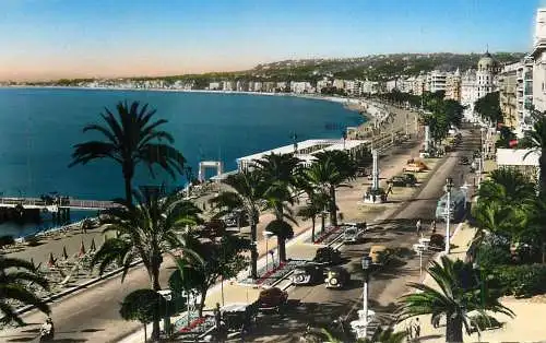 France La Promenade des Anglais et les grands hotels