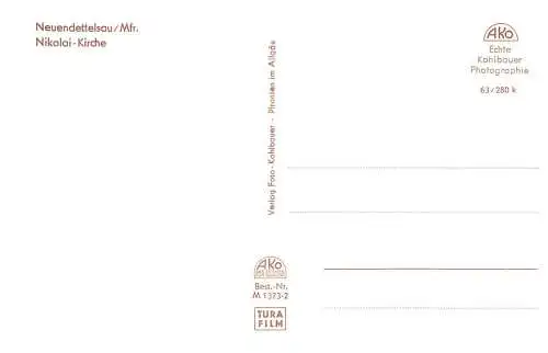 Germany Neuendettelsau Nikolai-Kirche