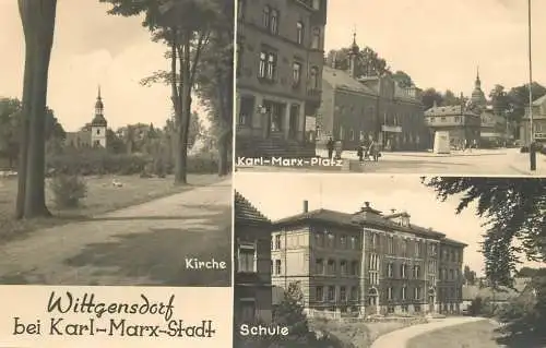 Germany Wittgensdorf bei Karl-Marx-Stadt multi view