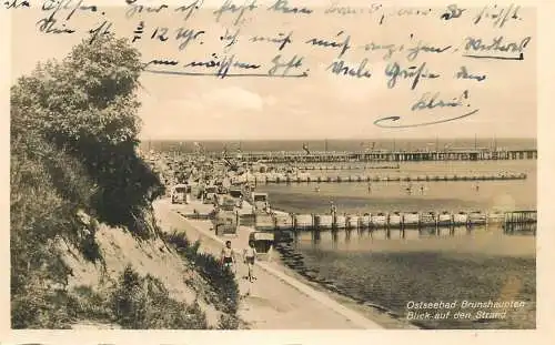 Germany Ostseebad Brunshaupten Blick auf den Strand