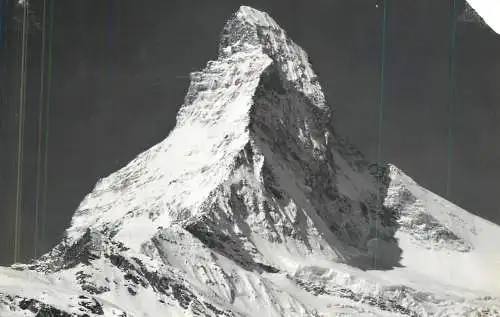 Postcard Switzerland Zermatt Matterhorn