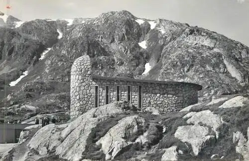 Postcard Switzerland Grimselpass kapelle des hl. St. Christophor