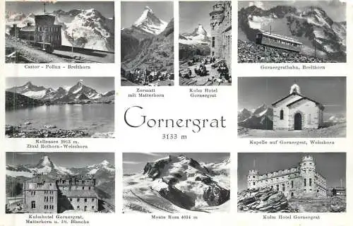 Postcard Switzerland Gornergrat