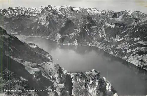 Postcard Switzerland panorama vom Fronalpstock