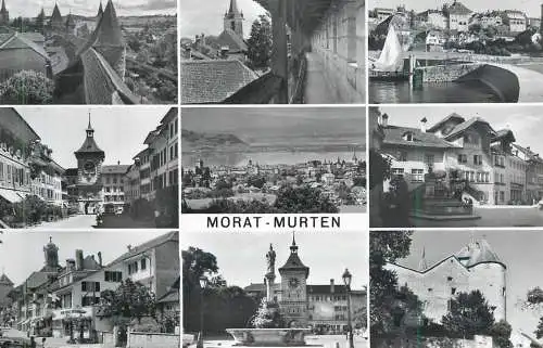 Postcard Switzerland Morat Murtyen