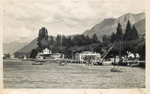 France Evian (Hte Savoie) - le port