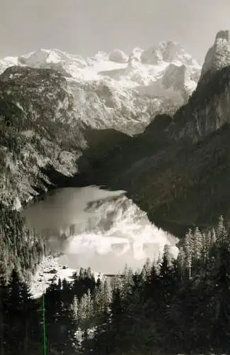 Austria Gossausee mit Dachstein