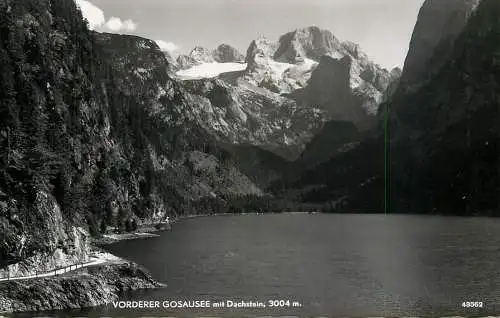 Austria Vorderer Gosausee mit Dachstein