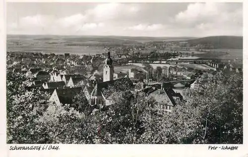 Postcard Germany Schwandorf