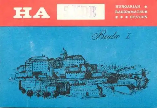 QSL Card HUNGARY Radio Amateur Station HA5KDB Y03CD Clar