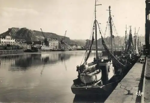 Sailing & navigation themed postcard Cherbourg Fishing boats