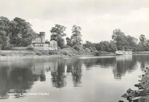 Sailing & navigation themed postcard Saale paddle steamer