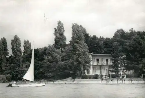 Sailing & navigation themed postcard Balaton lake Sailing Vessels